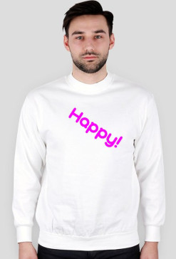 Happy! - Bluza Męska