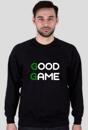 BLUZA CZARNA - GOOD GAME