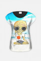 T-shirt damski FullPrint Alien Joga