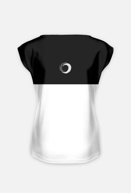 Kropelki - koszulka damska FULL PRINT (wzór dwustronny)