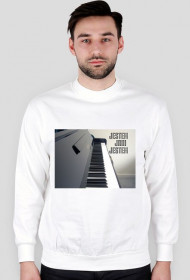 Jestem jaki jestem piano - męska bluza (różne kolory)