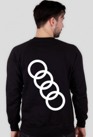 Bluza bez kaptura "Audi" duże logo