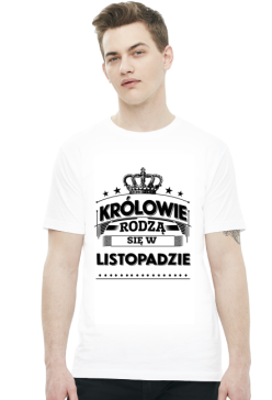T-shirt krolowie rodza sie w listopadzie