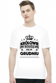 T-shirt krolowie rodza sie w grudniu