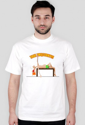 Koszulka męska - Taki zmęczony