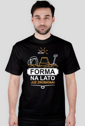 T-Shirt z nadrukiem (Forma na LATO)