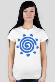 Koszulka damska - Słońce - wzór 1