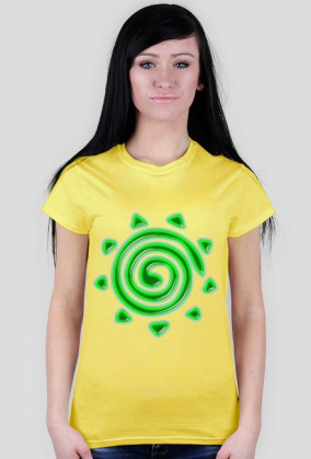 Koszulka damska - Słońce - wzór 7