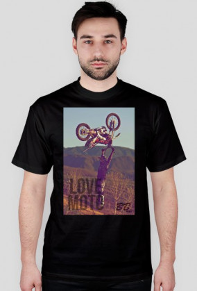 Love Moto - męska koszulka (różne kolory)