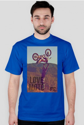 Love Moto - męska koszulka (różne kolory)