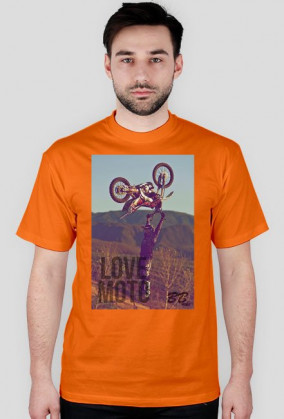 Love Moto - męska koszulka (różne kolory)