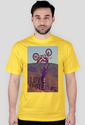 Love Moto - męska koszulka (różne kolory)
