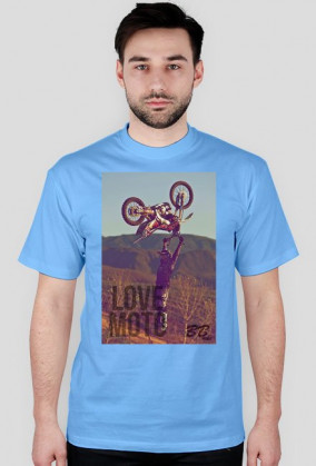 Love Moto - męska koszulka (różne kolory)