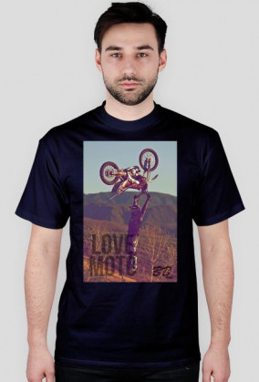 Love Moto - męska koszulka (różne kolory)