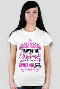KSIĘŻNICZKA BIAŁA 3D KWIECIEŃ