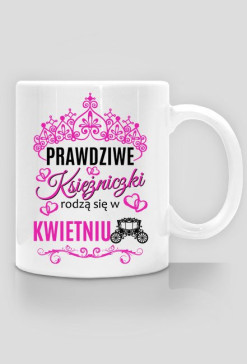 KSIĘŻNICZKA KUBEK 3D KWIECIEŃ