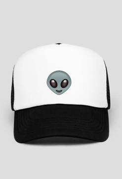 czapka z emoji alien