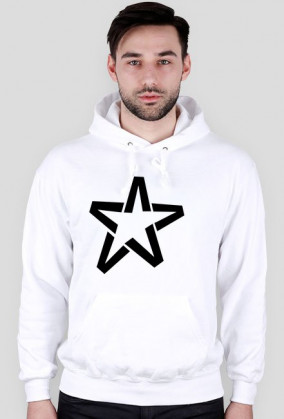 PrinceWear Star  HOODIE white