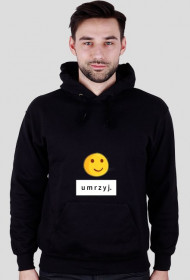 "Umrzyj" HOODIE black