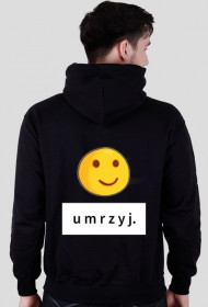 "Umrzyj" HOODIE black