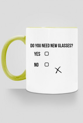 Kubek - Do you need new glasses