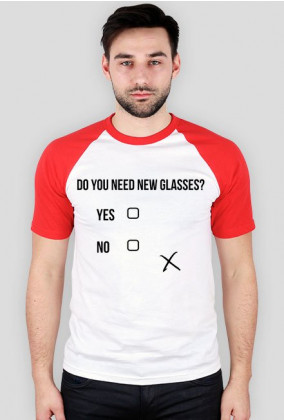Koszulka męska - Do you need new glasses