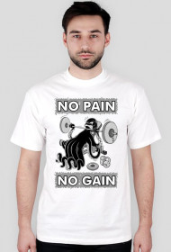 NO PAIN, NO GAIN - koszulka męska