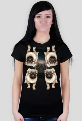 Mopsik w kosmosie (Damska)