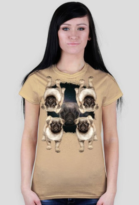 Mopsik w kosmosie (Damska)