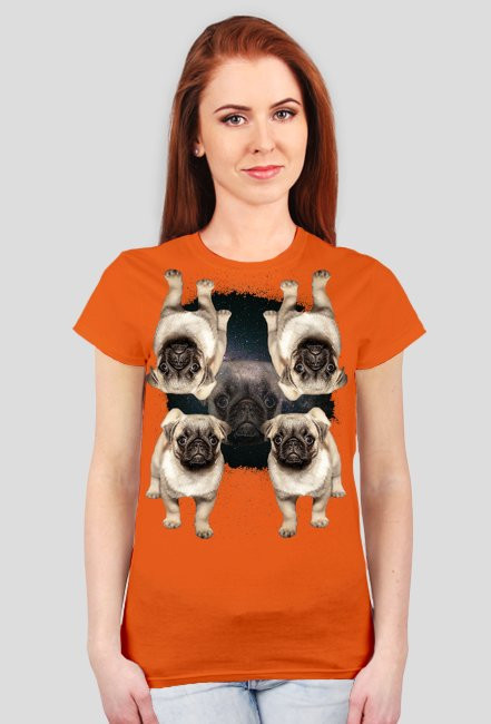 Mopsik w kosmosie (Damska)