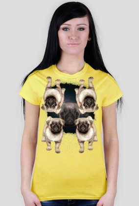 Mopsik w kosmosie (Damska)