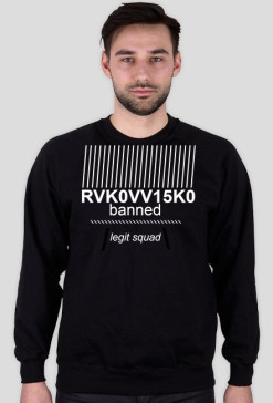 "RVK0VV15K0" CREWNECK Black