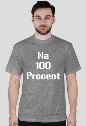 koszulka 'na100procent'