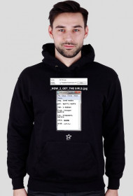 "Send Nudes" tip HOODIE black