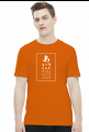 Koszulka męska - Tablica z hiraganą (biały napis)