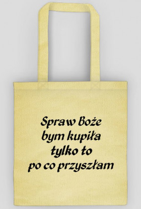 Spraw Boże bym kupiła