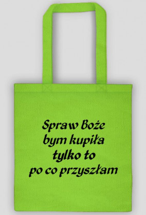 Spraw Boże bym kupiła