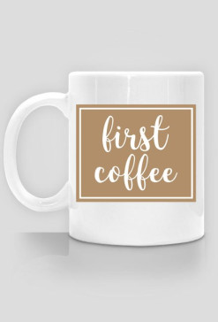 Kubek FIRST COFFEE