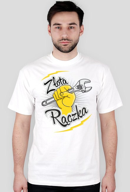 ZŁOTA RĄCZKA KOSZULKA Z NADRUKIEM