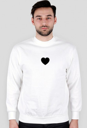 crewneck intliziyo. heart