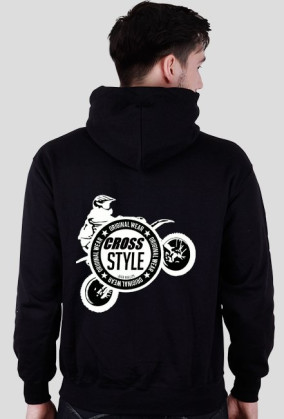 MĘSKA BLUZA NIEBIESKA - CROSS STYLE