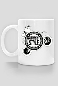 KUBEK BIAŁY - CROSS STYLE