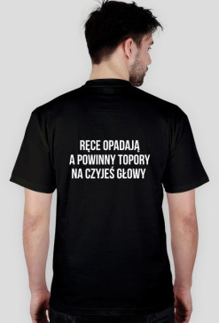 ręce opadają, męska