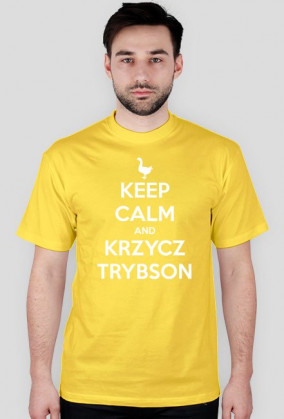 Warszawski gęsior krzyczy Trybson! (kolor)