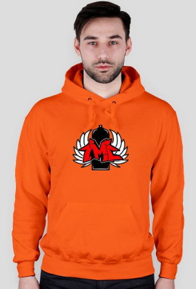 BLUZA MĘSKA Z KAPTUREM GRAFFITI 1MC