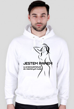 JESTEM PANEM - bluza z kapturem