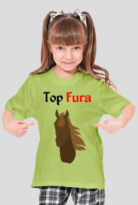 Top Fura - dziewczęca