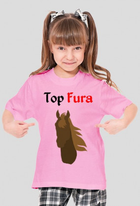 Top Fura - dziewczęca