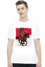 Polandball Husaria Koszulka Męska