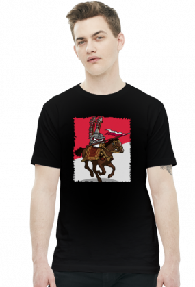 Polandball Husaria Koszulka Męska
